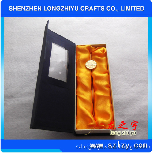 Zinc Alloy OEM Wholesale Metal Bookmarks with Gold Plated (LZY-00020135025)